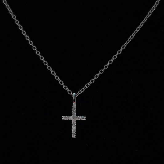Sterling Cross Necklace