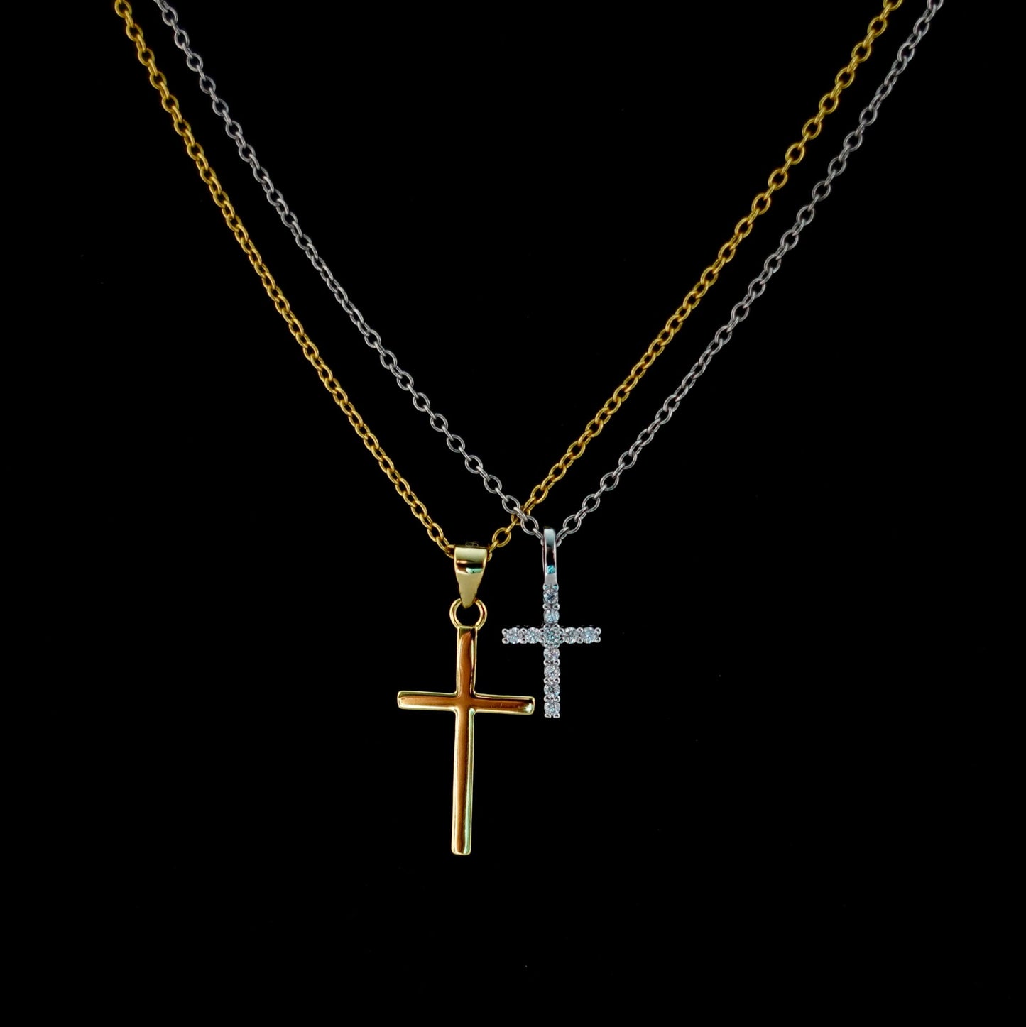 Vermeil Cross Pendant