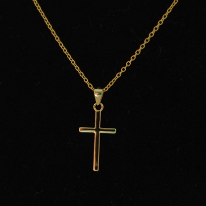 Vermeil Cross Pendant